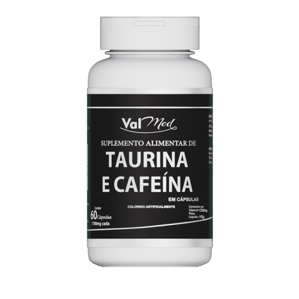 Óleo Cafeína + Taurina 60 Cápsulas 1250mg